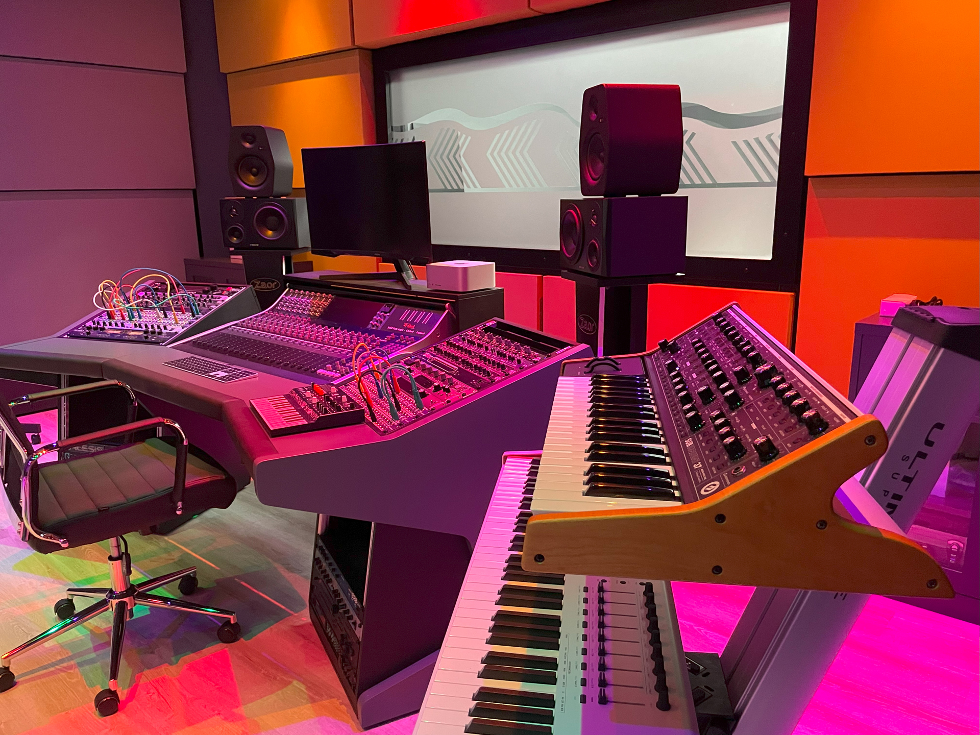 Microfono Neumann in studio
